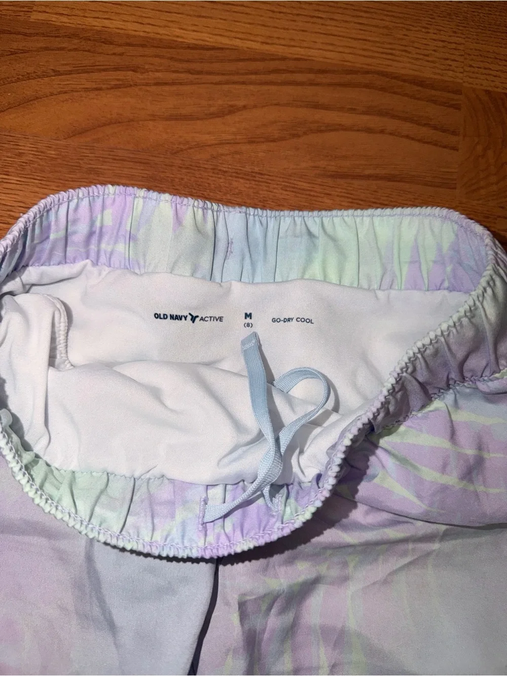 Old Navy Girls' Pastel Tie-Dye Athletic Shorts